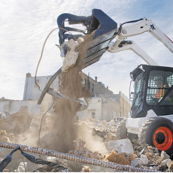 Industriegrijper voor Bobcat